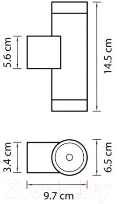 Бра уличное Lightstar Paro 351607