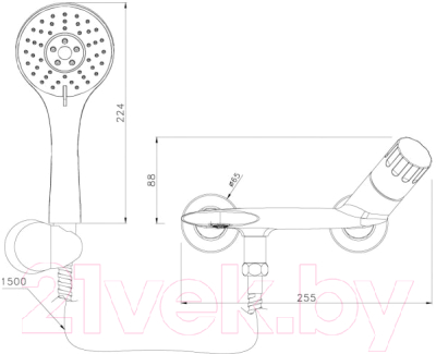 Смеситель LEMARK Wing LM5302C