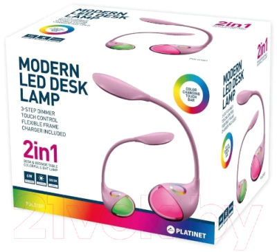 Настольная лампа Platinet PDLQ10P