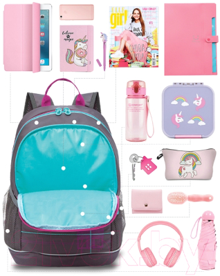 Школьный рюкзак Grizzly RG-163-3