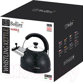 Чайник со свистком Bollire BR-3008
