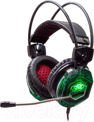 Наушники-гарнитура Оклик HS-L500G Toxic - фото