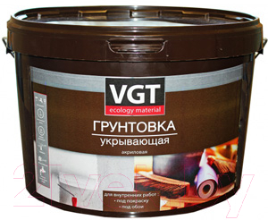 Грунтовка VGT ВД-АК-0301 для внутренних работ укрывающая - фото