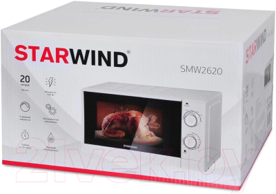 Микроволновая печь StarWind SMW2620 (белый)