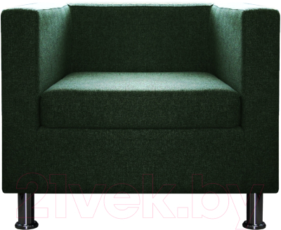 Кресло мягкое Brioli Билли (J8/темно-зеленый) - фото