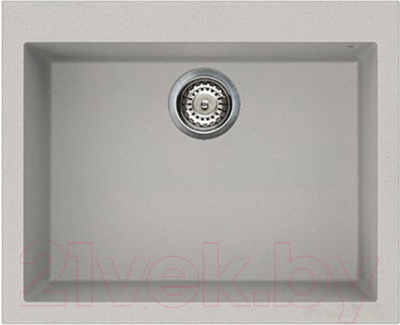 Мойка кухонная Elleci Quadra 110 Aluminium M79 / LMQ11079 - фото
