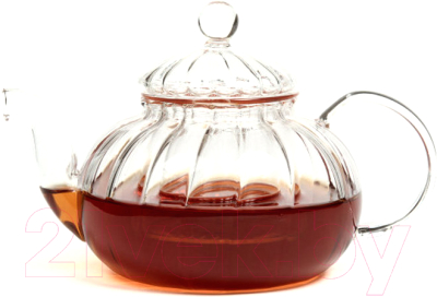 Заварочный чайник Good Life Лотос / 05041 с колбой - фото