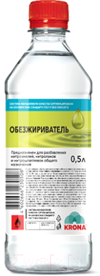 Обезжириватель KRONA 500мл - фото