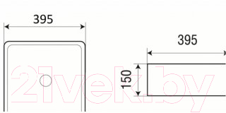 Умывальник WeltWasser Elbach 20755