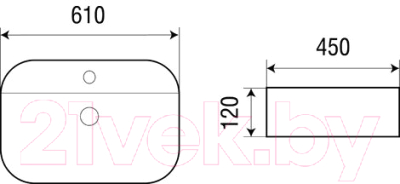 Умывальник WeltWasser Elbach 2205