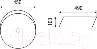 Умывальник WeltWasser Elbach 3265