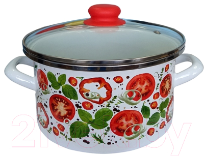 Кастрюля Сантэкс Томаты 1-2240112 - фото