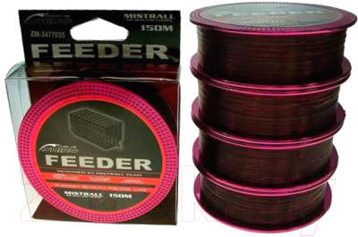 Леска монофильная Mistrall Shiro Feeder 0.18мм 150м / ZM-3477018