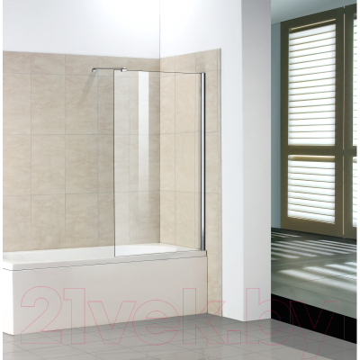 Стеклянная шторка для ванны WeltWasser WW100 100G1-80