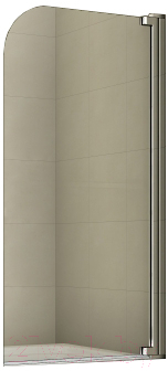 Стеклянная шторка для ванны WeltWasser WW100 100T1-80 - фото