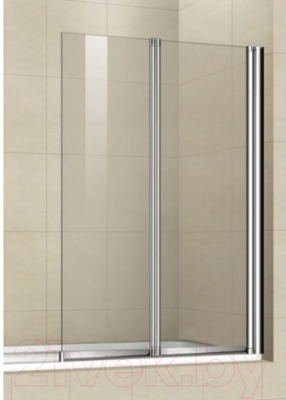 Стеклянная шторка для ванны WeltWasser WW100 100Z2-80