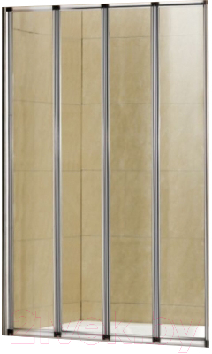 Стеклянная шторка для ванны WeltWasser WW100 100ZA4-90 - фото