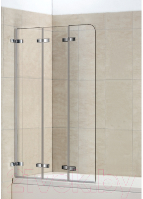 Стеклянная шторка для ванны WeltWasser WW100 100ZD3-75