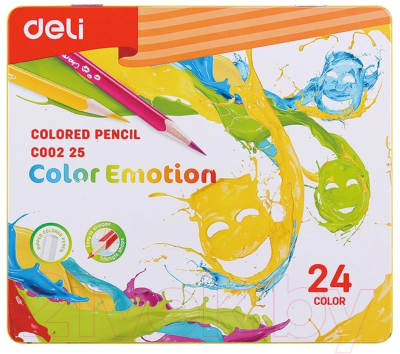 Набор цветных карандашей Deli Color Emotion / 00225 - фото