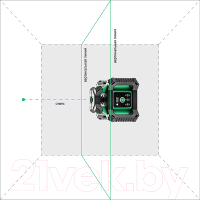 Лазерный нивелир ADA Instruments Rotary 400 HV-G Servo / A00584