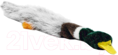 Игрушка для собак Beeztees Плюшевая утка / 619620 - фото