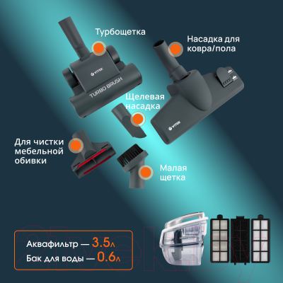 Пылесос Vitek VT-1833 PR