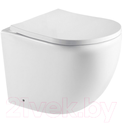 Унитаз приставной WeltWasser Merzbach 002 GL-WT (белый глянец) - фото