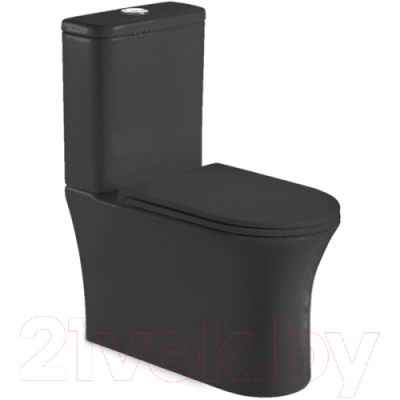 Унитаз напольный WeltWasser Rotbach 001 MT-BL - фото