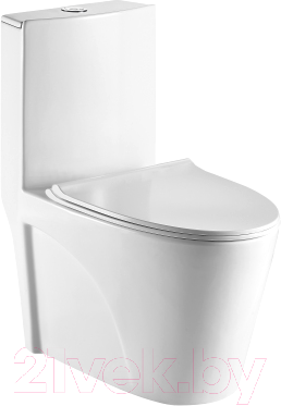 Унитаз напольный WeltWasser Welzbach 001 GL-WT - фото