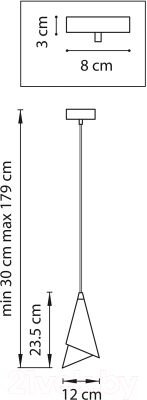 Потолочный светильник Lightstar Cone 757010