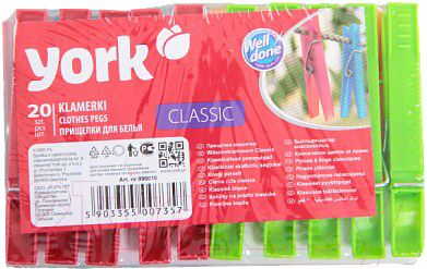 Прищепки York Классик