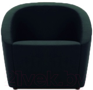 Кресло мягкое Brioli Джакоб (J17/темно-синий) - фото