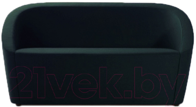 Диван Brioli Джакоб двухместный (J17/темно-синий) - фото