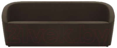 Диван Brioli Джакоб трехместный (J5/коричневый) - фото