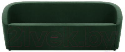 Диван Brioli Джакоб трехместный (J8/темно-зеленый) - фото