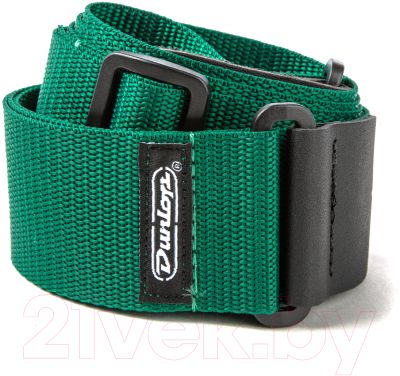 Ремень для гитары Dunlop Manufacturing D07-01RG Poly Strap Green