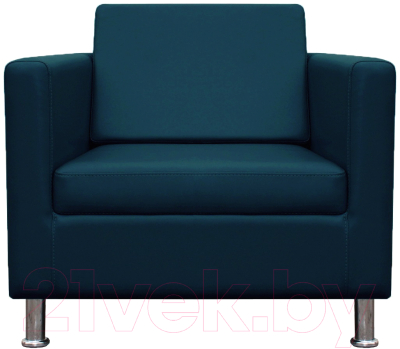 Кресло мягкое Brioli Дилли (L18/синий) - фото