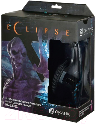 Наушники-гарнитура Оклик HS-L370G Eclipse