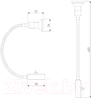 Спот Elektrostandard Plica 1215 MR16