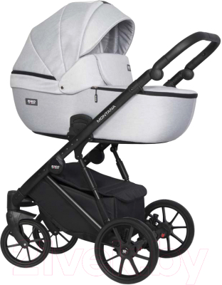 Детская универсальная коляска Riko Montana 2 в 1 (03/серый) - фото