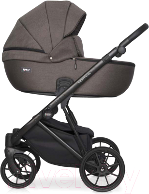 Детская универсальная коляска Riko Montana 3 в 1 (01/коричневый)