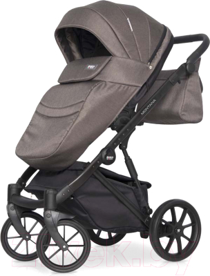 Детская универсальная коляска Riko Montana 3 в 1 (01/коричневый)