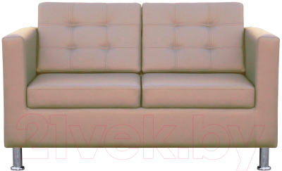 Диван Brioli Дилли клетка двухместный - фото