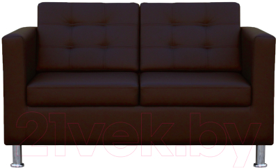 Диван Brioli Дилли клетка двухместный - фото