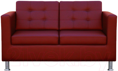 Диван Brioli Дилли клетка двухместный - фото