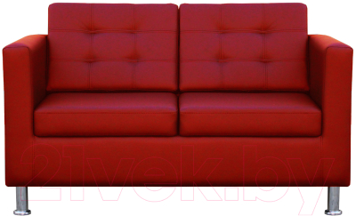 Диван Brioli Дилли клетка двухместный - фото