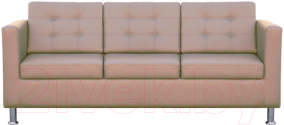 Диван Brioli Дилли клетка трехместный - фото