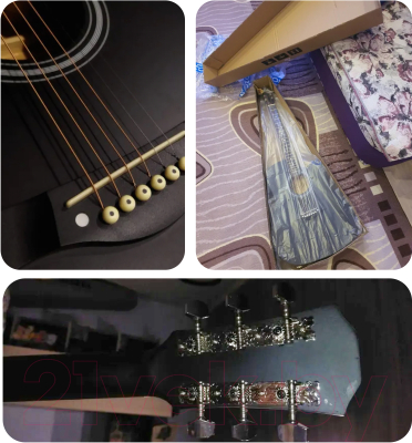 Акустическая гитара Fante FT-221-BK