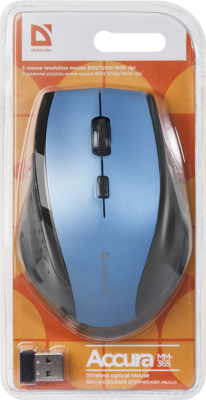 Мышь Defender Accura MM-365 / 52366