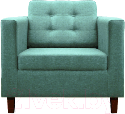 Кресло мягкое Brioli Дилли клетка Д - фото